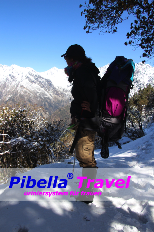 Pibella, Pibella Travel, Pibella Comfort, Female Urination Device - frau uriniert 2