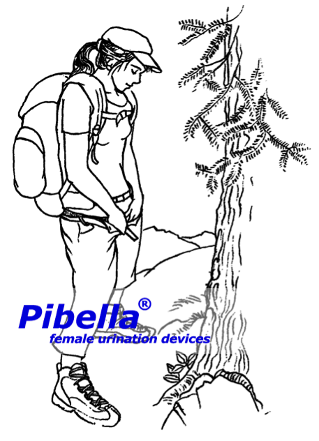 Pibella, Pibella Travel, Pibella Comfort, Female Urination Device - pee outdoor 2